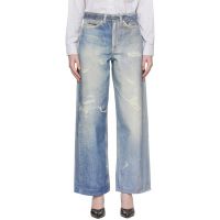OUR LEGACY Blue Full Cut Jeans 261803F069011