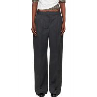OUR LEGACY Gray Universe Trousers 261803F087002