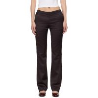 OUR LEGACY Burgundy Poise Trousers 261803F087007