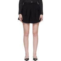 OUR LEGACY Black Object Miniskirt 261803F090004