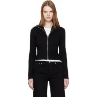 OUR LEGACY Black Slim Zip Longsleeve Jacket 261803F095003