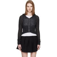 OUR LEGACY Gray Compact Hoodie 261803F097007
