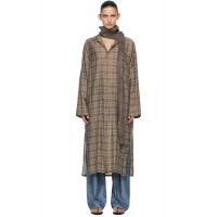 OUR LEGACY Brown Strand Shirt 261803F109008