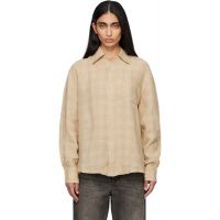 OUR LEGACY Beige Above Shirt 261803F109018