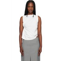 OUR LEGACY White Twisted T-shirt 261803F110000