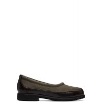 OUR LEGACY Khaki Bohemian Slipper Flats 261803F118000