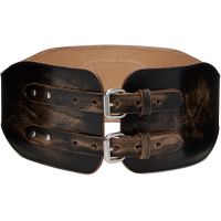 OUR LEGACY Black & Tan Sunny Girdle Belt 261803M131004