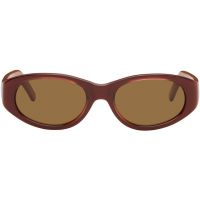 OUR LEGACY Brown Unwound Sunglasses 261803M134000