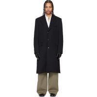 OUR LEGACY Black Dolphin Coat 261803M176002