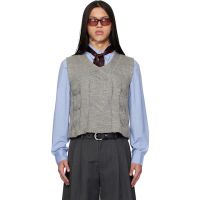 OUR LEGACY Gray Link Vest 261803M185000