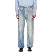 OUR LEGACY Blue Third Cut Jeans 261803M186007