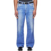 OUR LEGACY Blue Third Cut Jeans 261803M186009