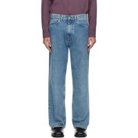 OUR LEGACY Blue Third Cut Jeans 261803M186012