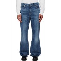 OUR LEGACY Indigo Carlson Cut Jeans 261803M186018