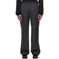 OUR LEGACY Gray Slack Trousers 261803M191003