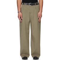 OUR LEGACY Khaki Bridge Chino Trousers 261803M191009