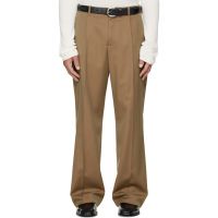OUR LEGACY Tan Borrowed Chino Trousers 261803M191012
