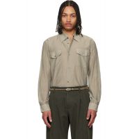 OUR LEGACY Beige Plough Shirt 261803M192009