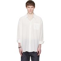 OUR LEGACY White Borrowed Shirt 261803M192020