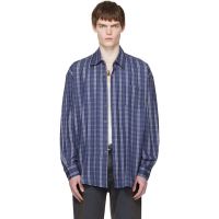 OUR LEGACY Blue Borrowed Shirt 261803M192021