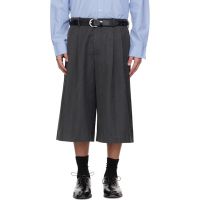 OUR LEGACY Gray Split Shorts 261803M193000