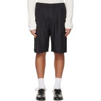 OUR LEGACY Black Leisure Shorts 261803M193006