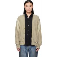 OUR LEGACY Beige Parallel Cardigan 261803M200004