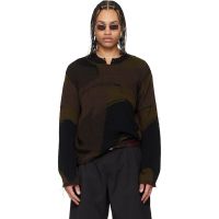 OUR LEGACY Brown Rigid Popover Sweater 261803M201004