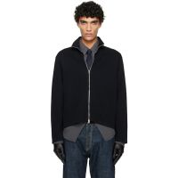 OUR LEGACY Black Shrunken Fullzip Track Jacket 261803M202003