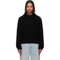 OUR LEGACY Black Knitted Hoodie 261803M202009