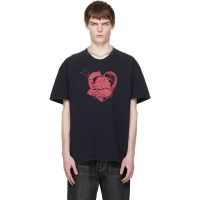 OUR LEGACY Black Loose T-shirt 261803M213004