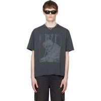 OUR LEGACY Gray Box T-shirt 261803M213012