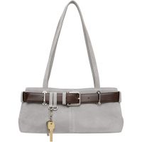 OSOI Gray Shoulder Brocle Mini Bag 261811F048019