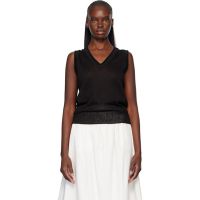 Nothing Written Black Dore Sleeveless Knit Top 261814F111000