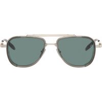 Akoni Silver Spitzer Sunglasses 261814M134002