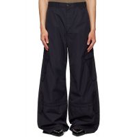 EGONlab Black Utility Pocket Light Cargo Pants 261830M188000
