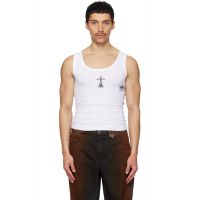EGONlab White Breizh Tank Top 261830M214003