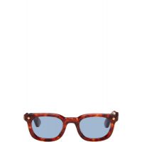 Lunetterie Generale Brown One More Night Sunglasses 261834M134001