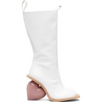 YUME White Love Tall Boots 261844F115008