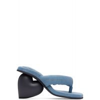 YUME Blue Love Mule Sandals 261844F125002