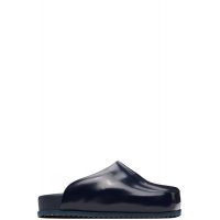 YUME Navy Truck Slide Loafers 261844M231007