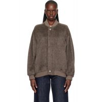 Lauren Manoogian Taupe Suri Bomber Jacket 261874F058002