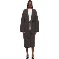 Lauren Manoogian Gray Long Open Cardigan 261874F095021