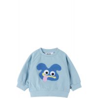 Molo Baby Blue Disc Sweatshirt 261876M718002