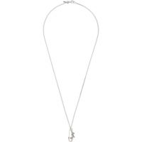Emanuele Bicocchi Pin & Cross Pendant Necklace 261883M145032