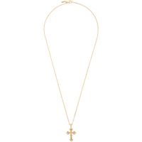 Emanuele Bicocchi Small Avelli Cross Necklace 261883M145045