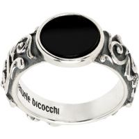 Emanuele Bicocchi Arabesque Onyx Chevalier Ring 261883M147020