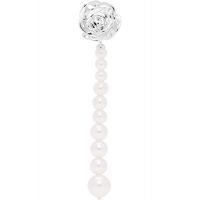 SHUSHU/TONG YVMIN Edition Faux-Pearl Chain Rose Single Earring 261901F022003