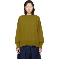 Cordera Green Merino Wool Oversized Sweater 261909F096002