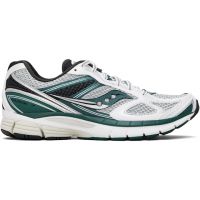 Saucony White & Green ProGrid Guide 7 Sneakers 261921M237022